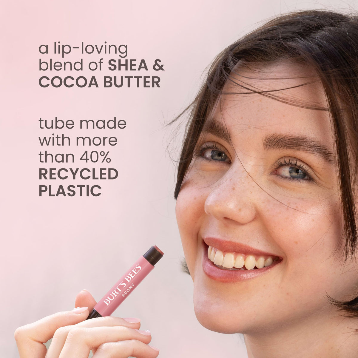 Burt's Bees Lip Shimmer Nude Collection, Tinted Lip Balm, 0.09 oz., 3 Tubes