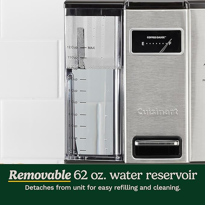 Cuisinart Coffee Maker, 12 Cup Programmable Drip, DCC-3000P1, Black