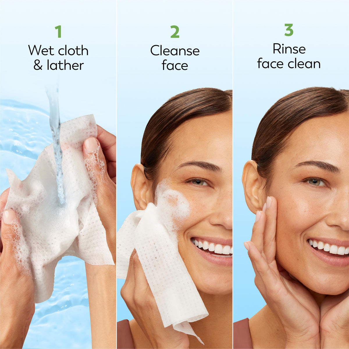 Olay Eye Makeup Remover Wipes, Daily Facials Gentle Face Cleanser for Sensitive Skin, Alcohol and Fragrance Free, Soft Face Wash Towels, Travel Essentials for Women, Dry Cloths, 99 ct (3 X 33ct)