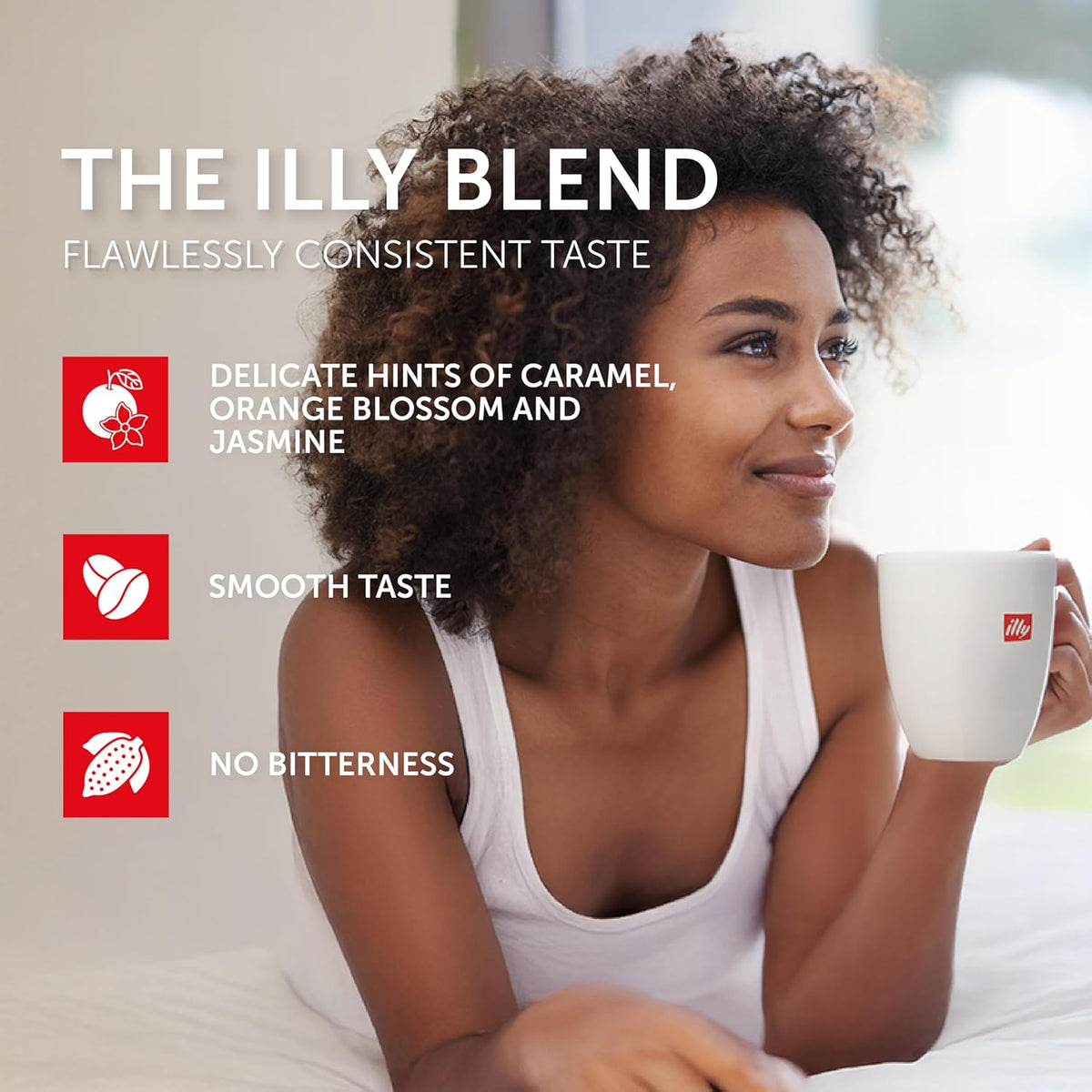 illy Aluminum Espresso Capsules - Compatible with Nespresso Machines - Classico Medium Roast Coffee - Mild & Balanced - Notes of Caramel, Orange Blossom & Jasmine Single Serve Capsules - 10 Count (Pack of 10)