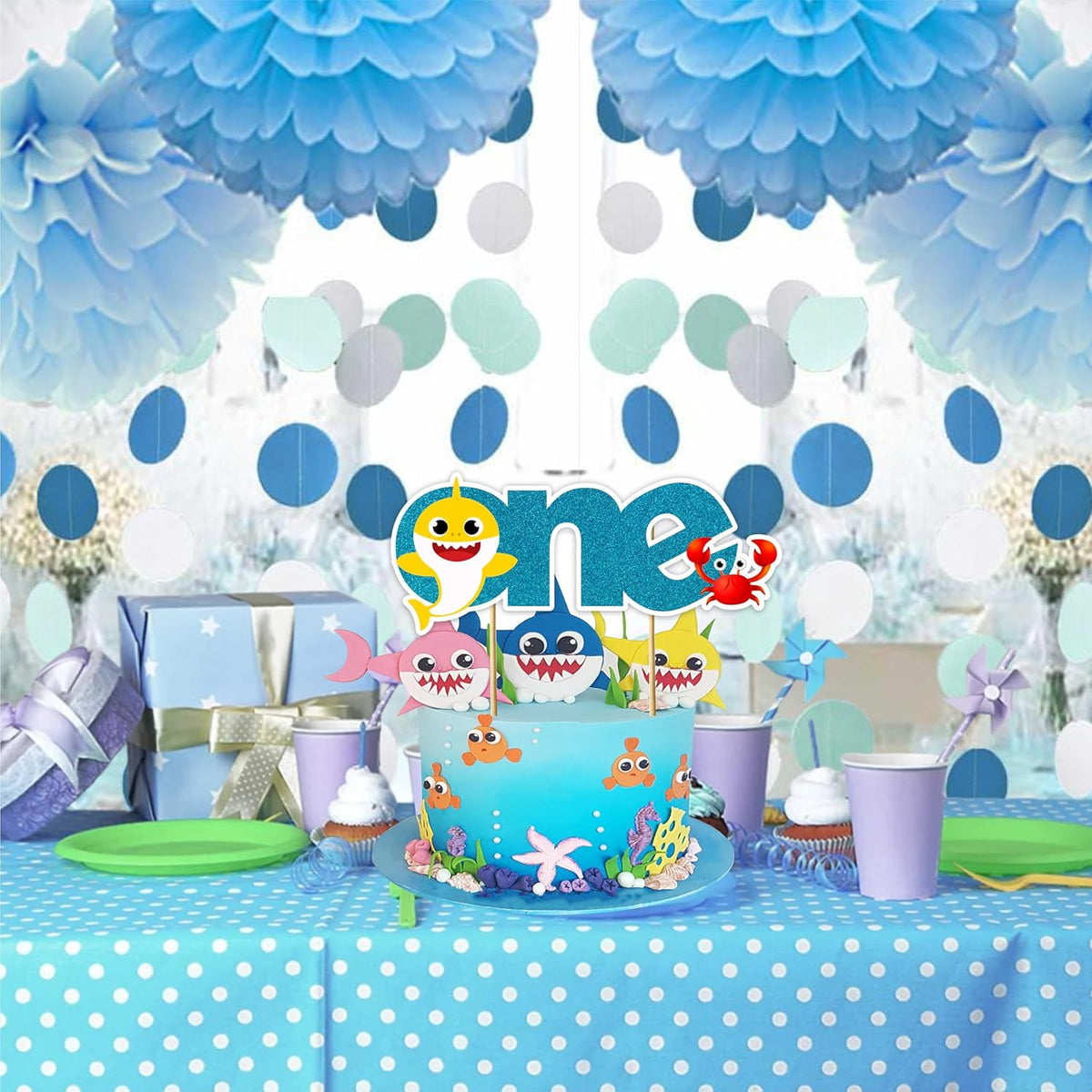 Seyal® Bby Shrk One Cake Topper