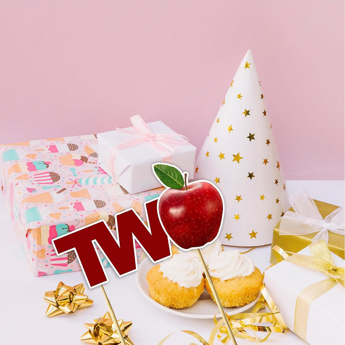Seyal® Apple Two Cake Topper