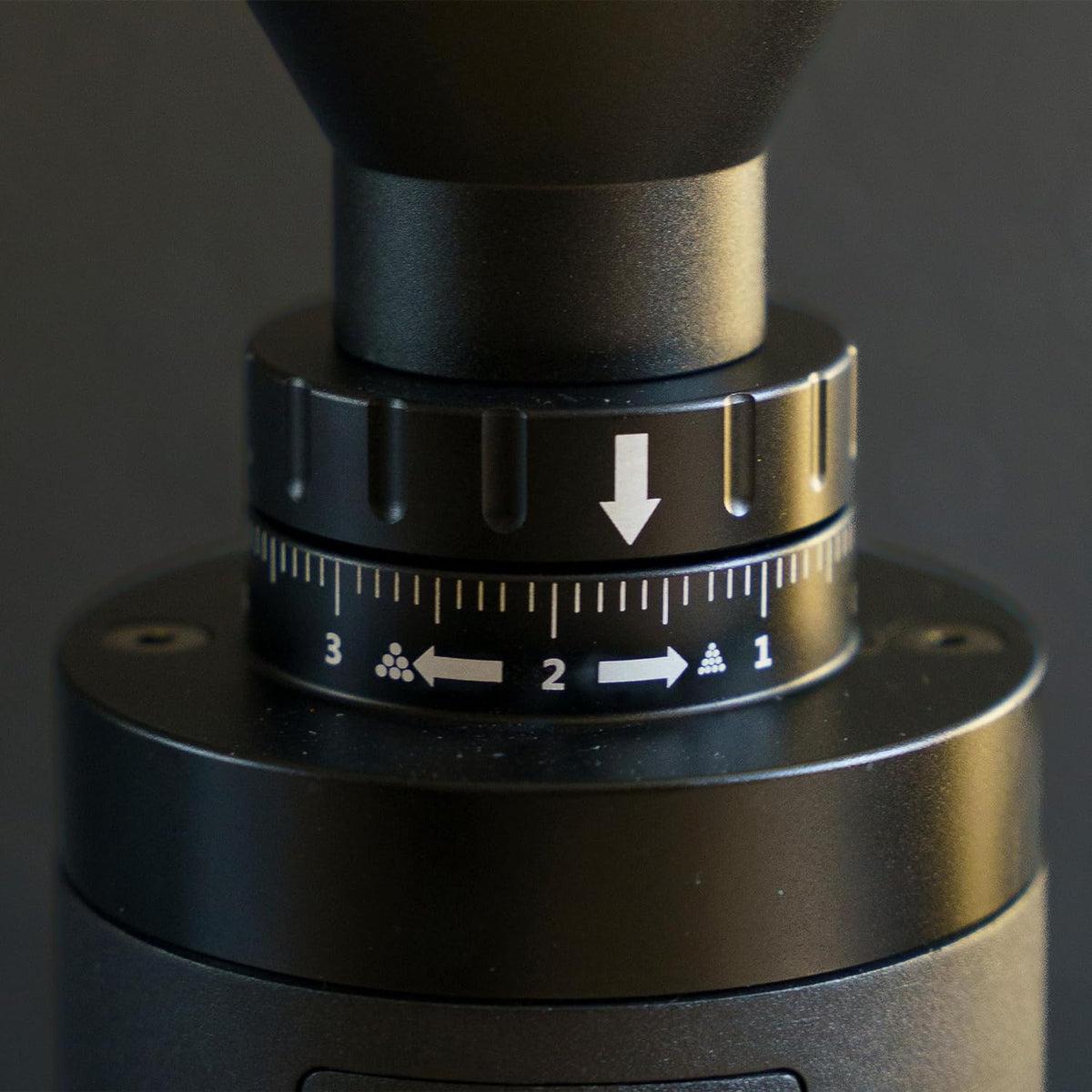 D40+ Single Dose Coffee Grinder (Black)