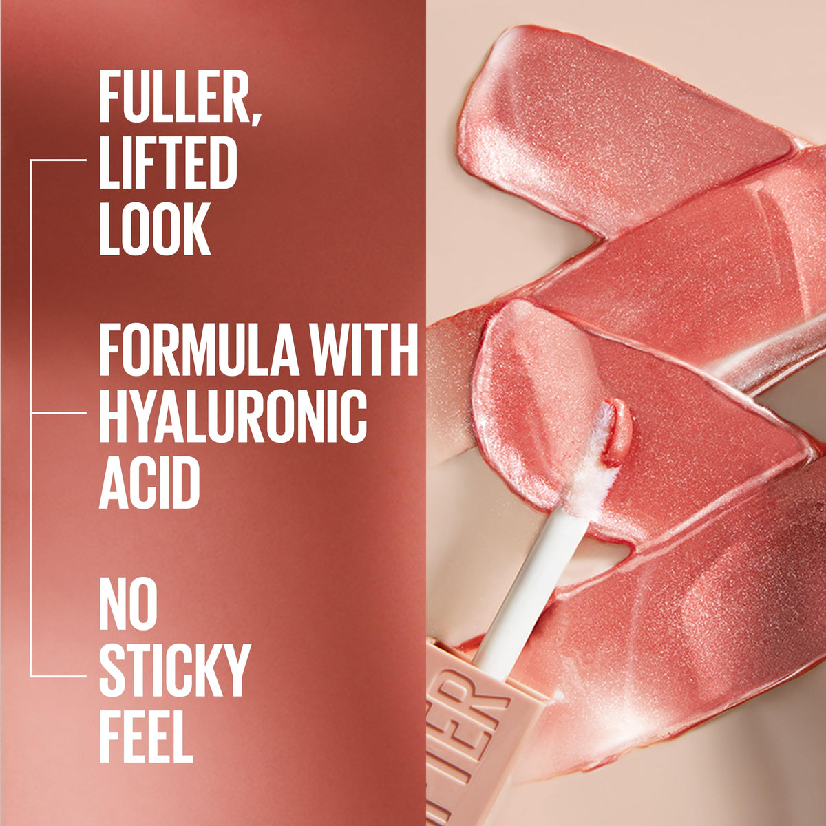 MAYBELLINE Super Stay Vinyl Ink Longwear No-Budge Liquid Lipcolor Captivated Pink, 0.14 fl oz & Lifter Gloss Hydrating Lip Gloss with Hyaluronic Acid Ice Pink Neutral, 0.18 Ounce