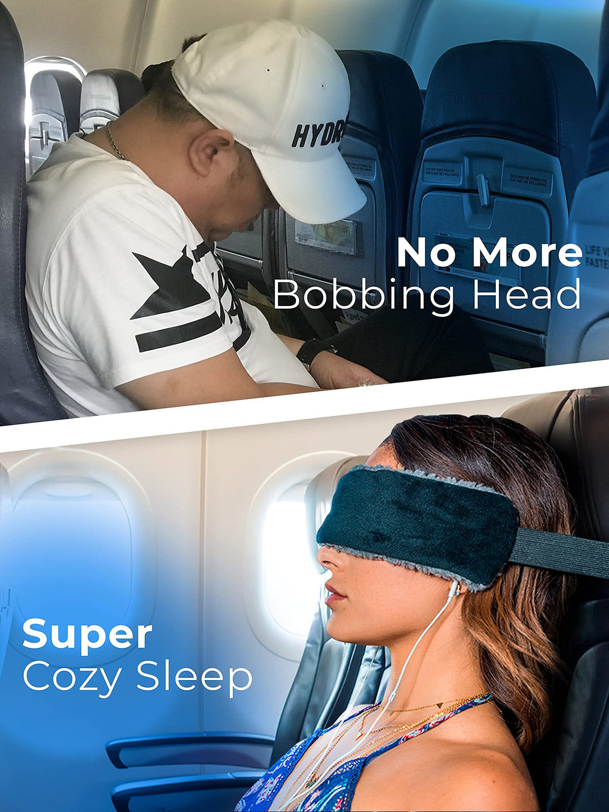 SeatSleeper Travel Pillow Alternative Stops Bobbing