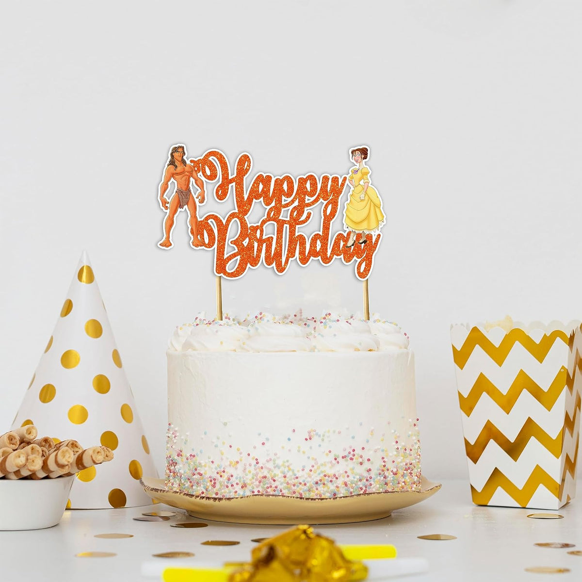 Seyal® Tarzn Happy Birthday Cake Topper