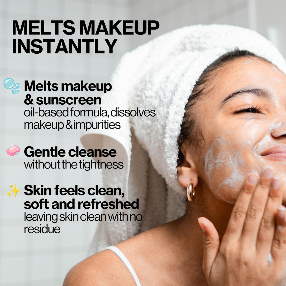 Pacifica Melt For You Facial Cleansing Oil – Hydrating Daily Face Wash & Makeup Remover Oil Cleanser for All Skin Types, Gentle Non-Comedogenic, Vegan, Clean Beauty, Dermatologist Tested 8 fl oz
