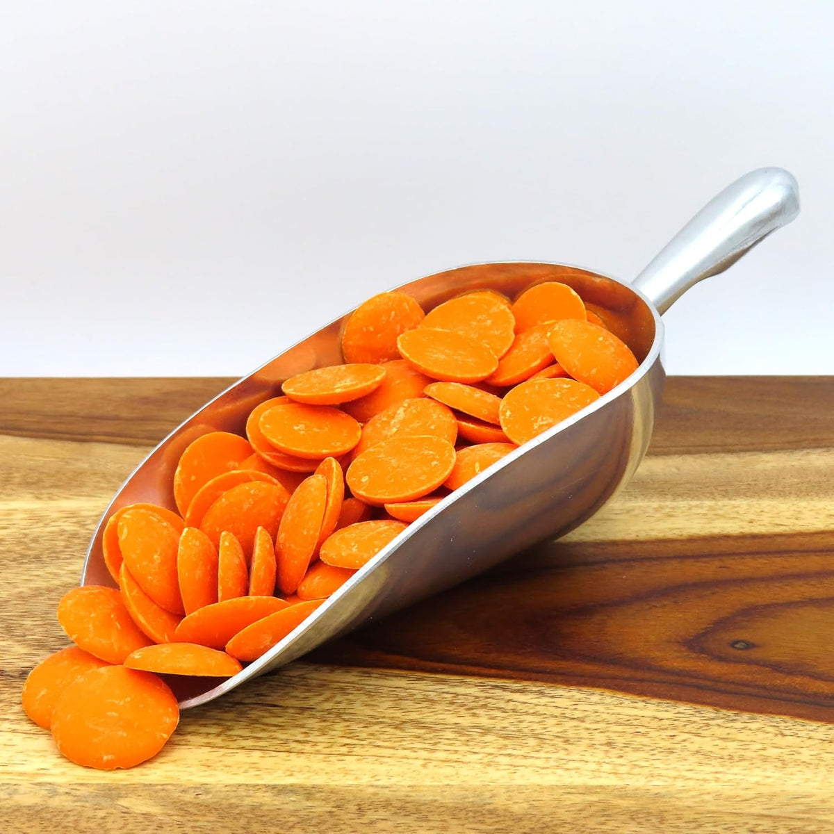 MERCKENS Coating Wafers, Orange Melting Chocolate, 2 Pound Package