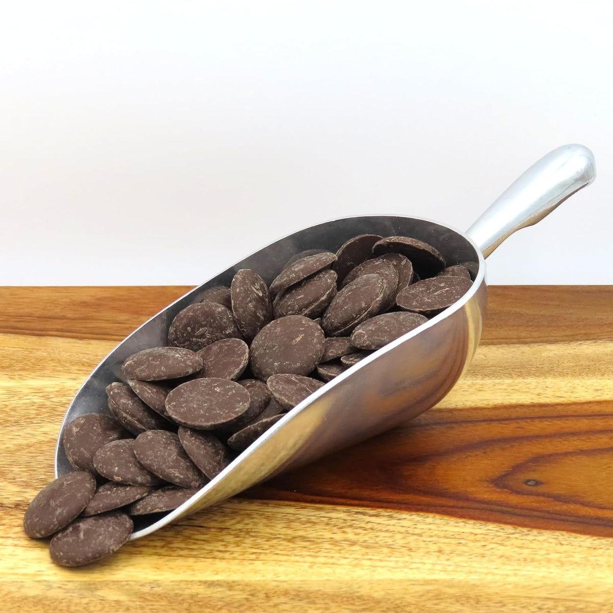 MERCKENS Coating Wafers, Dark Melting Chocolate, Cocoa Dark, 2 Pound Package