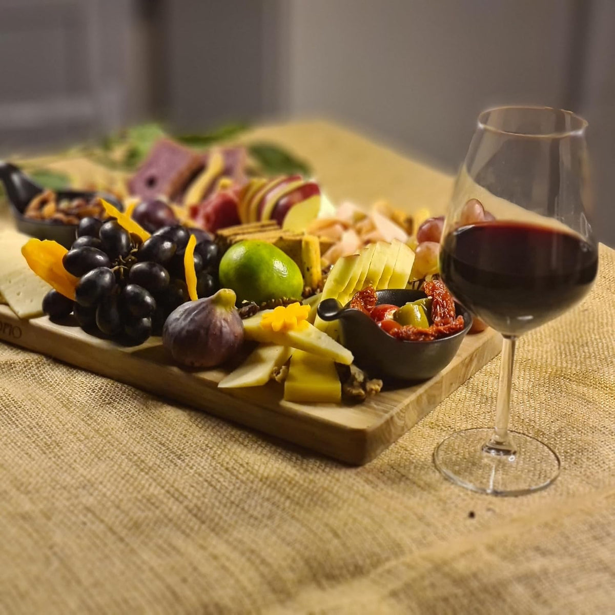 Pennsylvania Woodworks Walnut Wood Cutting Board with Juice Well, 17 x 14 inches, Made with premium US Walnut wood in the USA