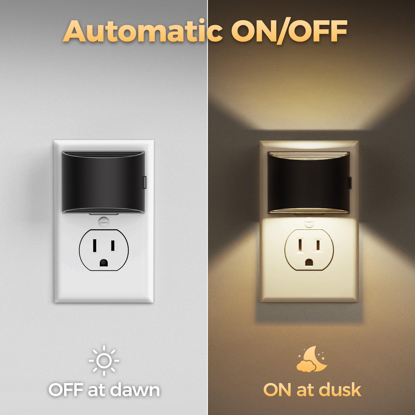DORESshop Night Light, Night Lights Plug into Wall, Adjustable, 3000K