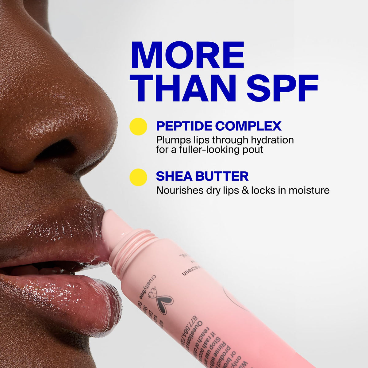 Supergoop! Glow Gloss SPF 40 Hydrating Lip Balm Vanilla Soft Serve .5 fl oz