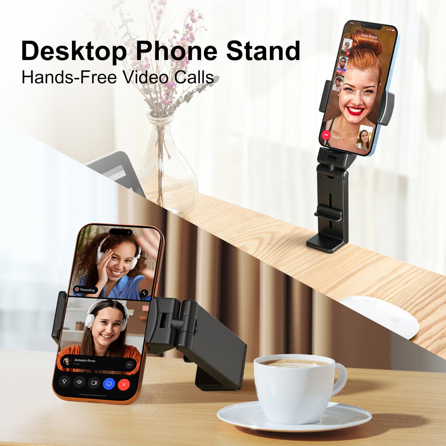 Perilogics Universal Airplane Phone Holder Mount, Plane Travel Essentials