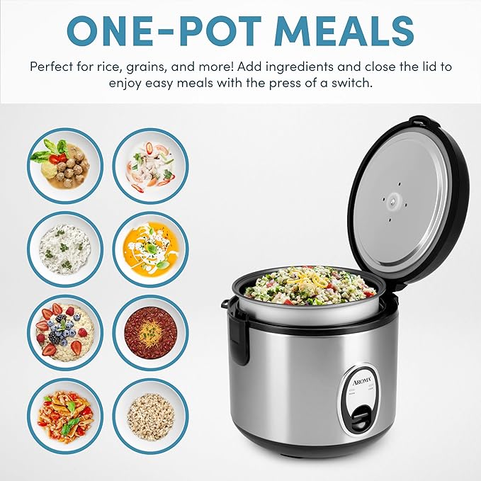 Aroma ARC-914SB 8-Cup (Cooked) Rice Cooker