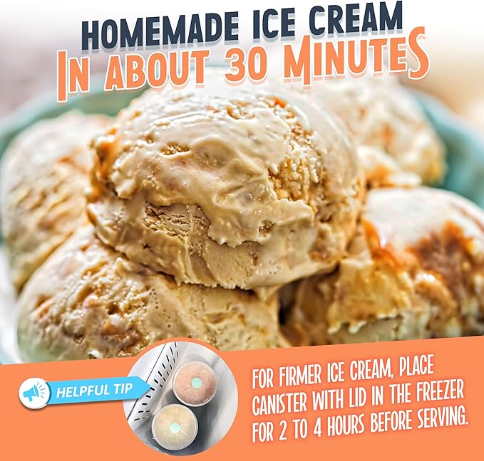 Nostalgia Electric Ice Cream Maker – Parlor Style, Old Fashioned Soft Serve Ice Cream Machine Makes Frozen Yogurt or Gelato in Minutes - Fun Kitchen Appliance – White - 4 Quart