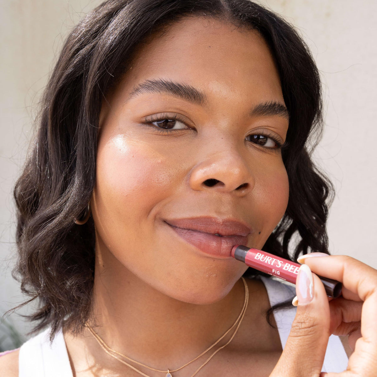 Burt's Bees Lip Shimmer Nude Collection, Tinted Lip Balm, 0.09 oz., 3 Tubes