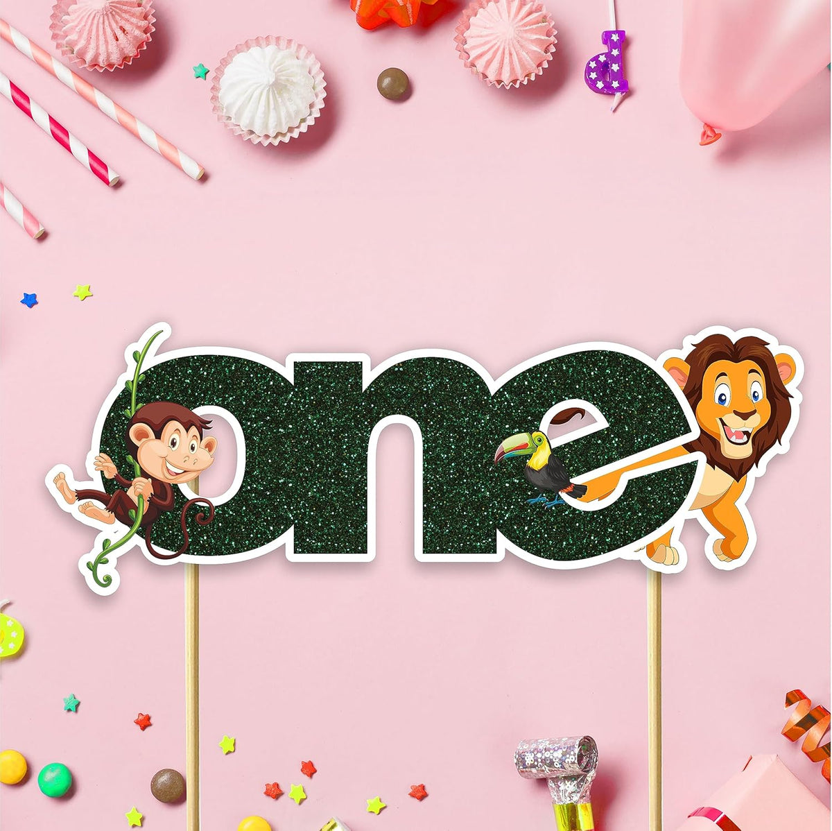 Seyal® Jugle Safari One Cake Topper