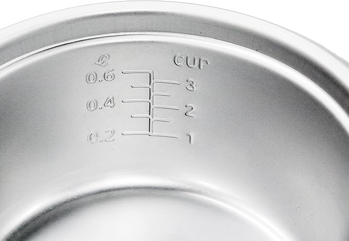 Elite Gourmet ERC-003 Electric Rice Cooker with Automatic Keep Warm Makes Soups, Stews, Grains, Hot Cereals, White, 6 Cups Cooked (3 Cups Uncooked)