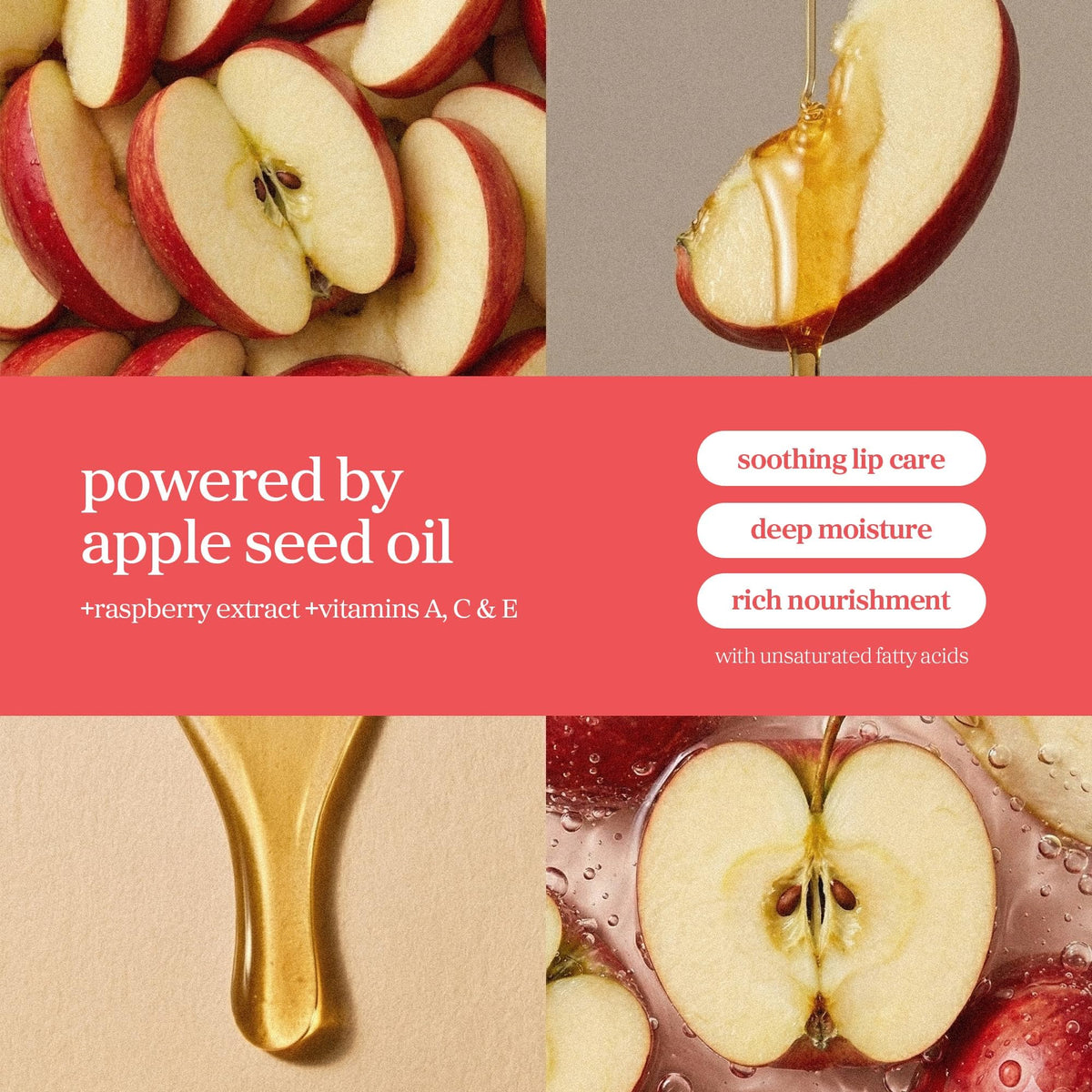 NOONI Korean Lip Oil - Appleberry - Plumping & Hydrating Tinted Lip Gloss