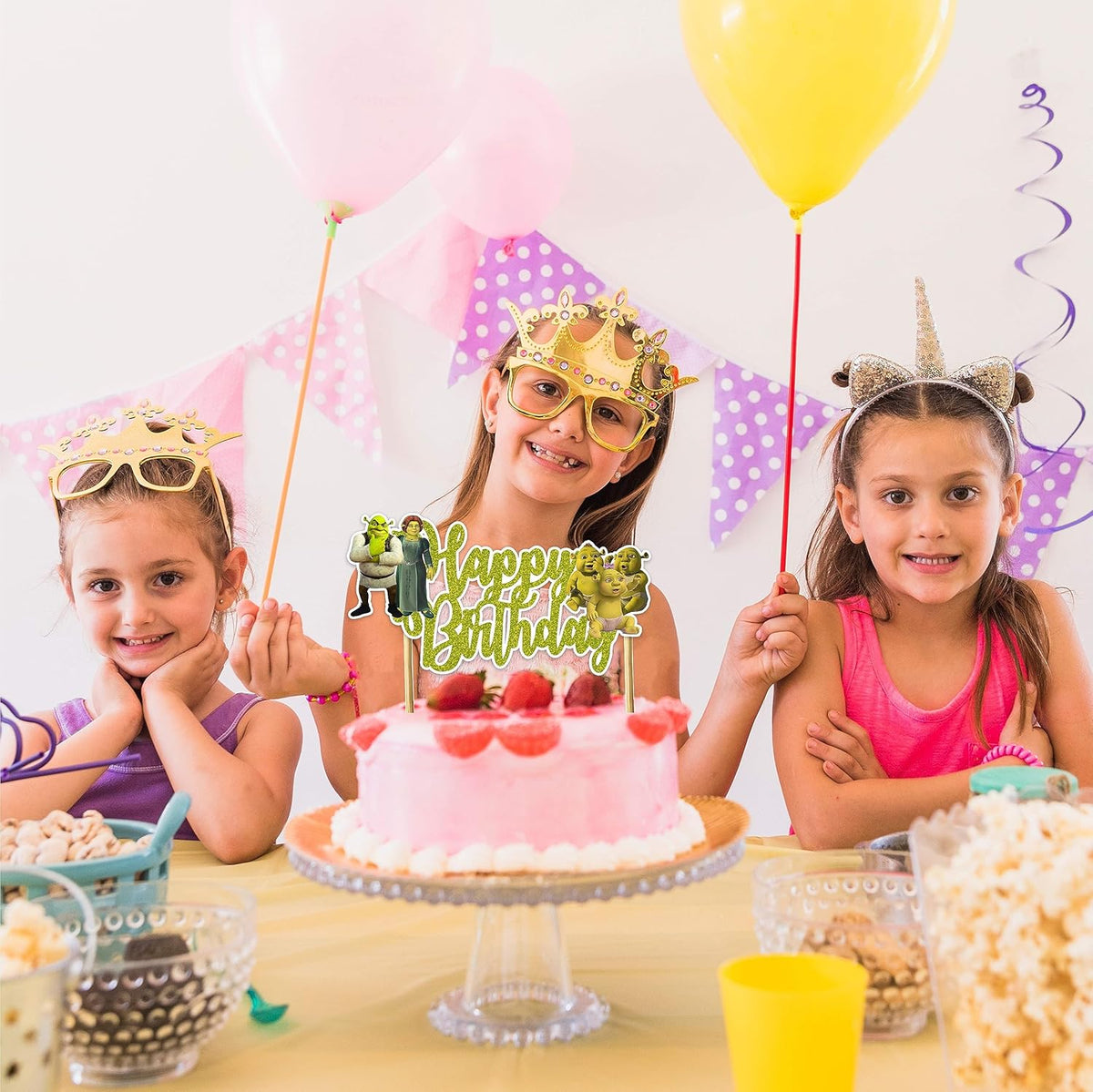 Seyal® Shrk Happy Birthday Cake Topper