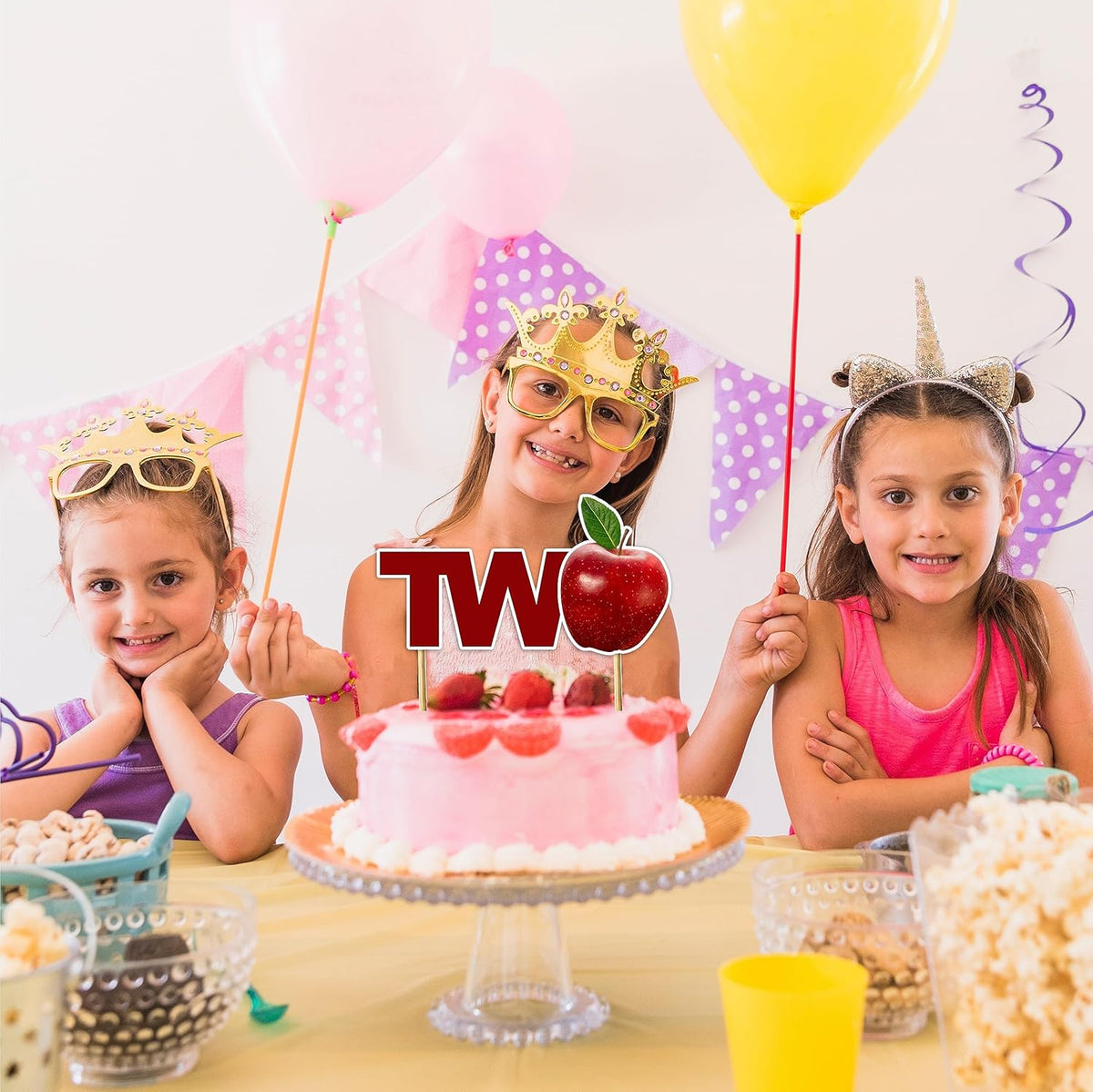 Seyal® Apple Two Cake Topper