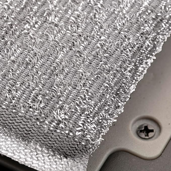 Cuisinart 5-Piece Grill & Griddle Scrubber Set, Bristle Free Stainless Steel 3 Steam Cleaning Sponges with Water Tray, Perfect for Grill & Griddle Cleaning Easy Stain Remover, BBQ & Camping Tool