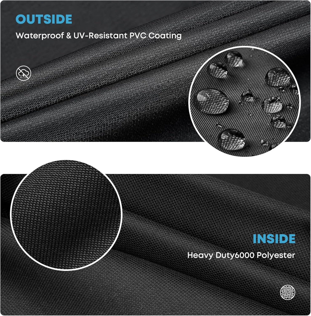 Stanbroil Patio Cover for Camp Chef 2 Burners Stove, Outdoor Stove Cover for 14'' x 32'' Camp Stove, Fits OSD-60LW, EX-60, CC-60, DL-60, DC-60LW, DH-280, DH-170, SOC-60