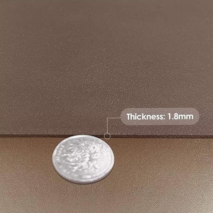 Dresser Cover - Can Be Used On Both Sides Waterproof and Easy to Clean Good Flatness Used for Dresser Table(Mud Color+Champagne Gold 10x44)