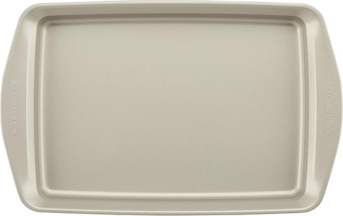 Rachael Ray 3-Piece Steel Bakeware Set, Silver