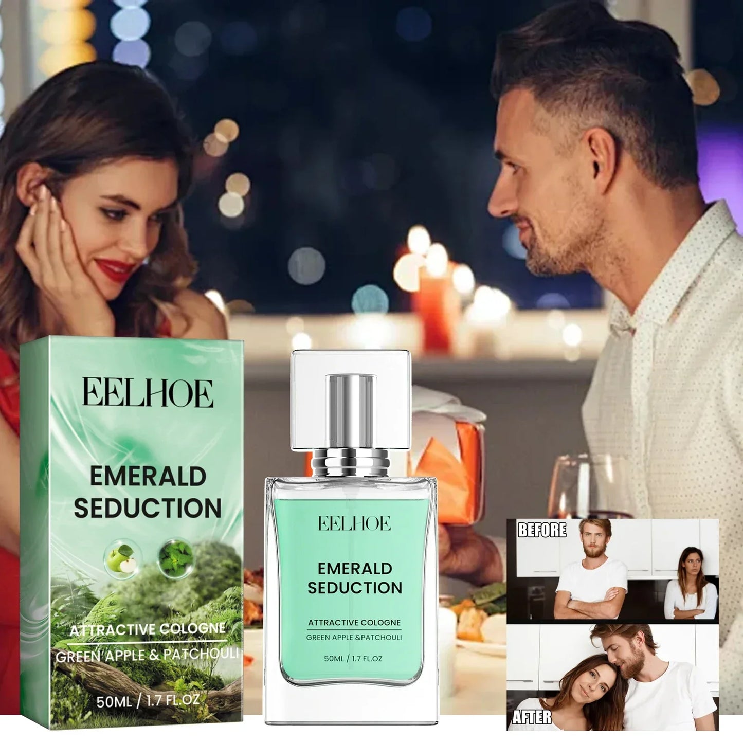 EELHOE 2024 Men's Cologne | Pheromone-Infused Fragrance
