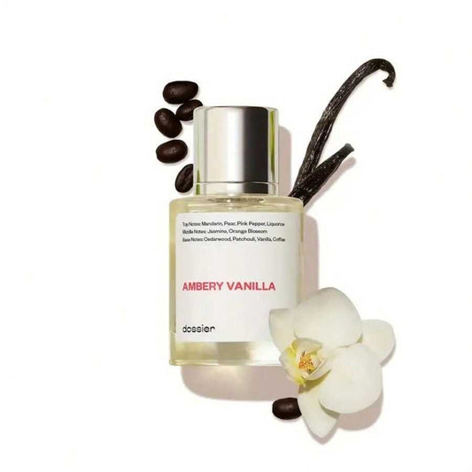 Amber Vanilla Perfume Oil For Unisex