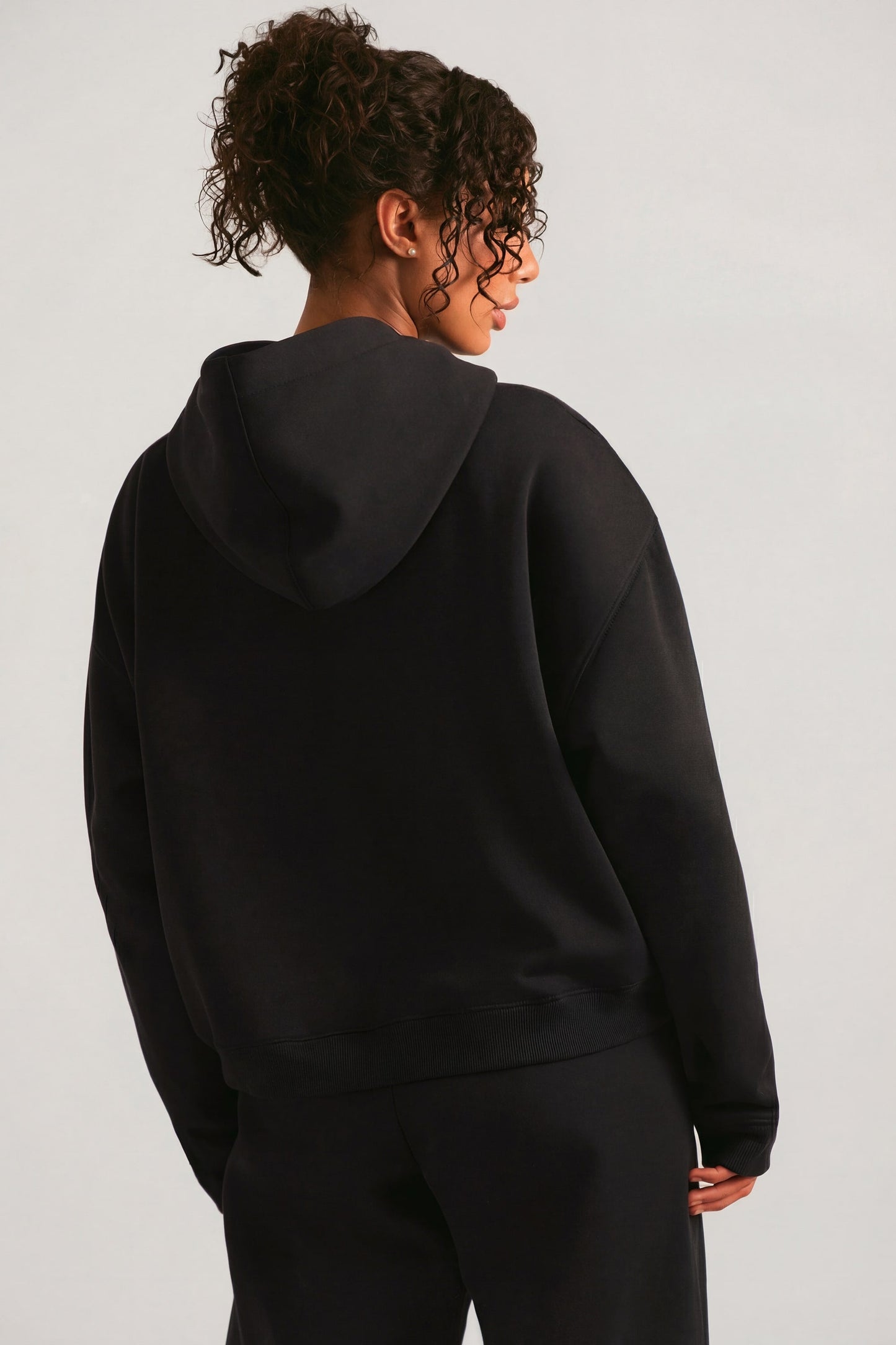 Oversized Hoodie  in Black