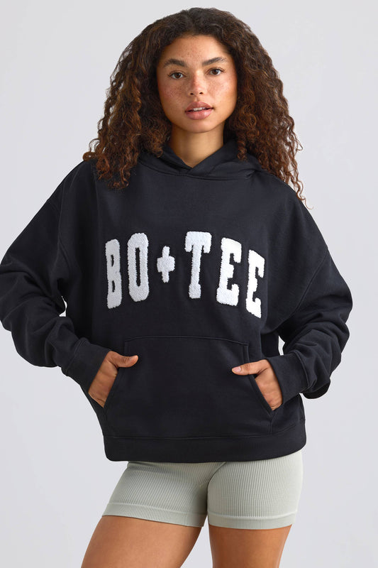 Oversized Hoodie  in Black