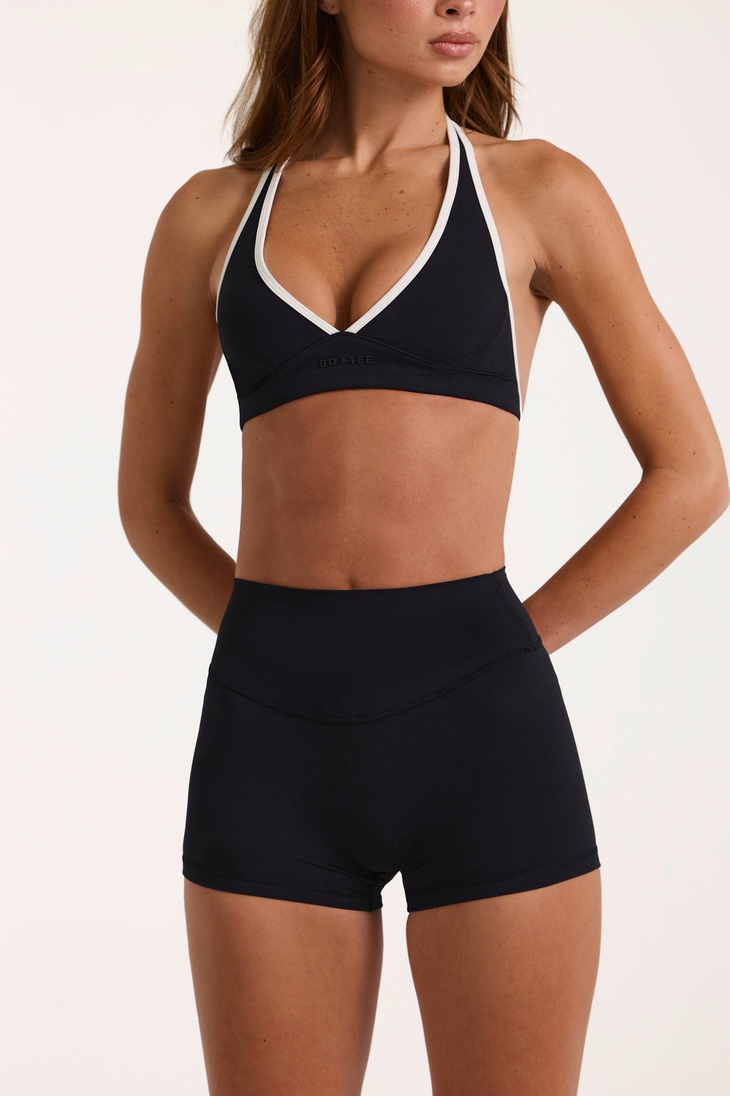 Soft Active Sports Bra in Black