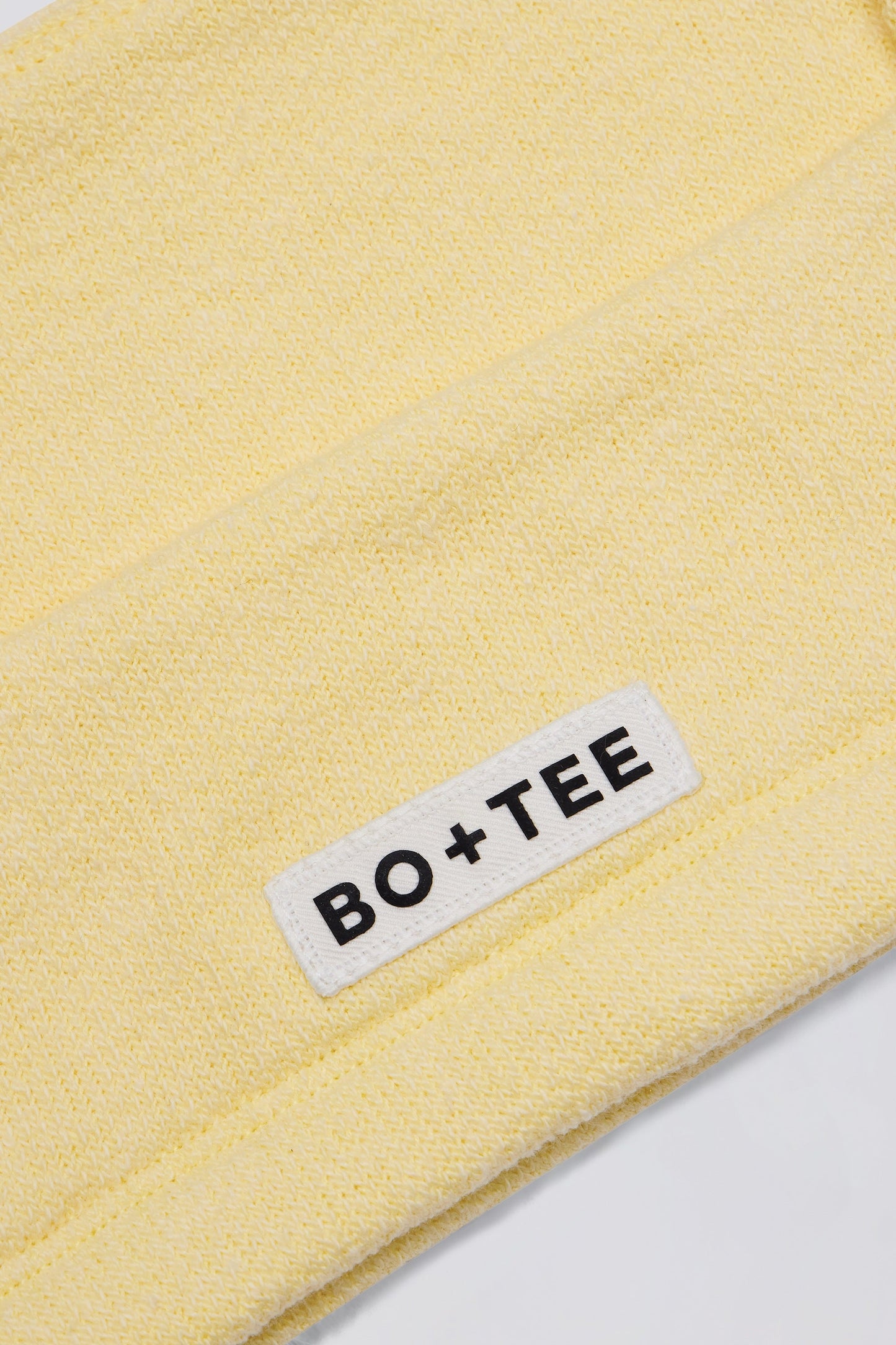 Square-Neck Bralette in Lemon