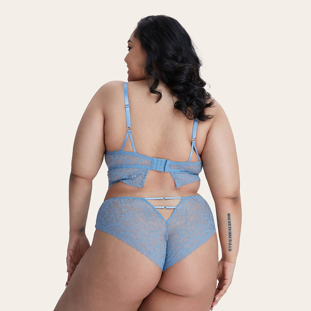 CANDICE Plus Sexy Comfort Recycled Lace Briefs Panties