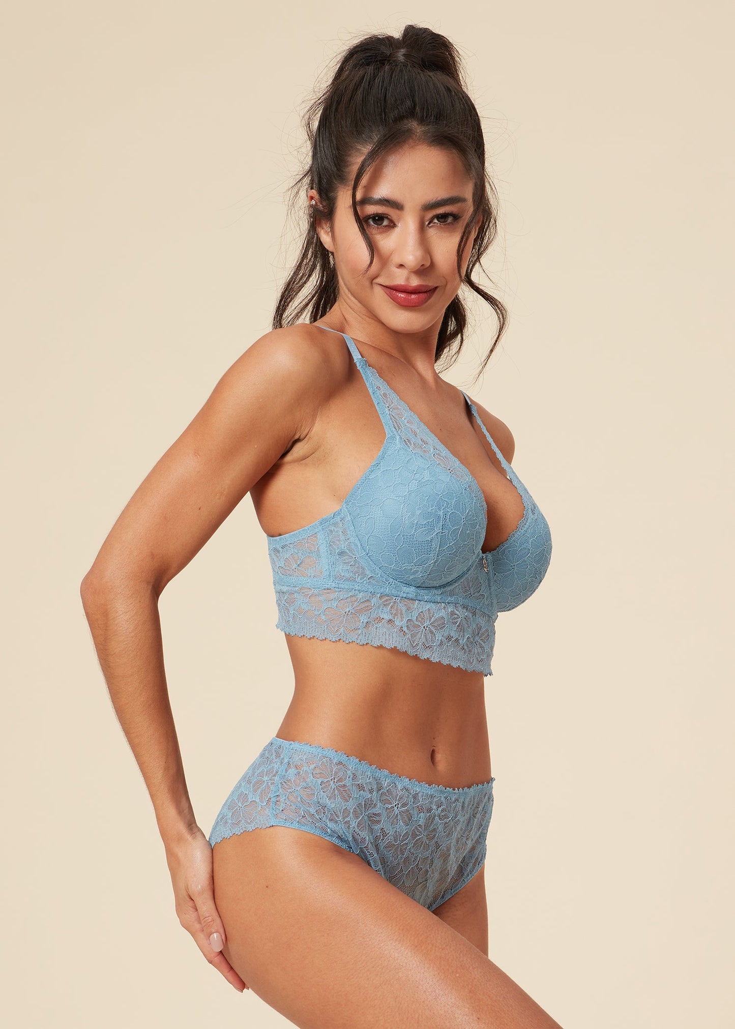 CANDICE Comfort Sexy Recycled Lace Bra