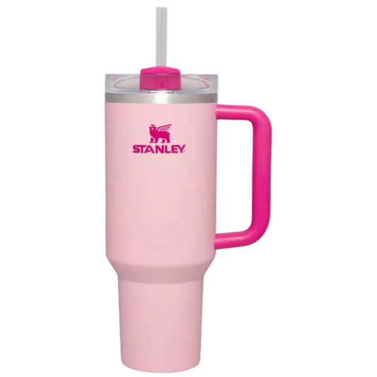 Stanley Flamingo Quencher 40oz Tumbler