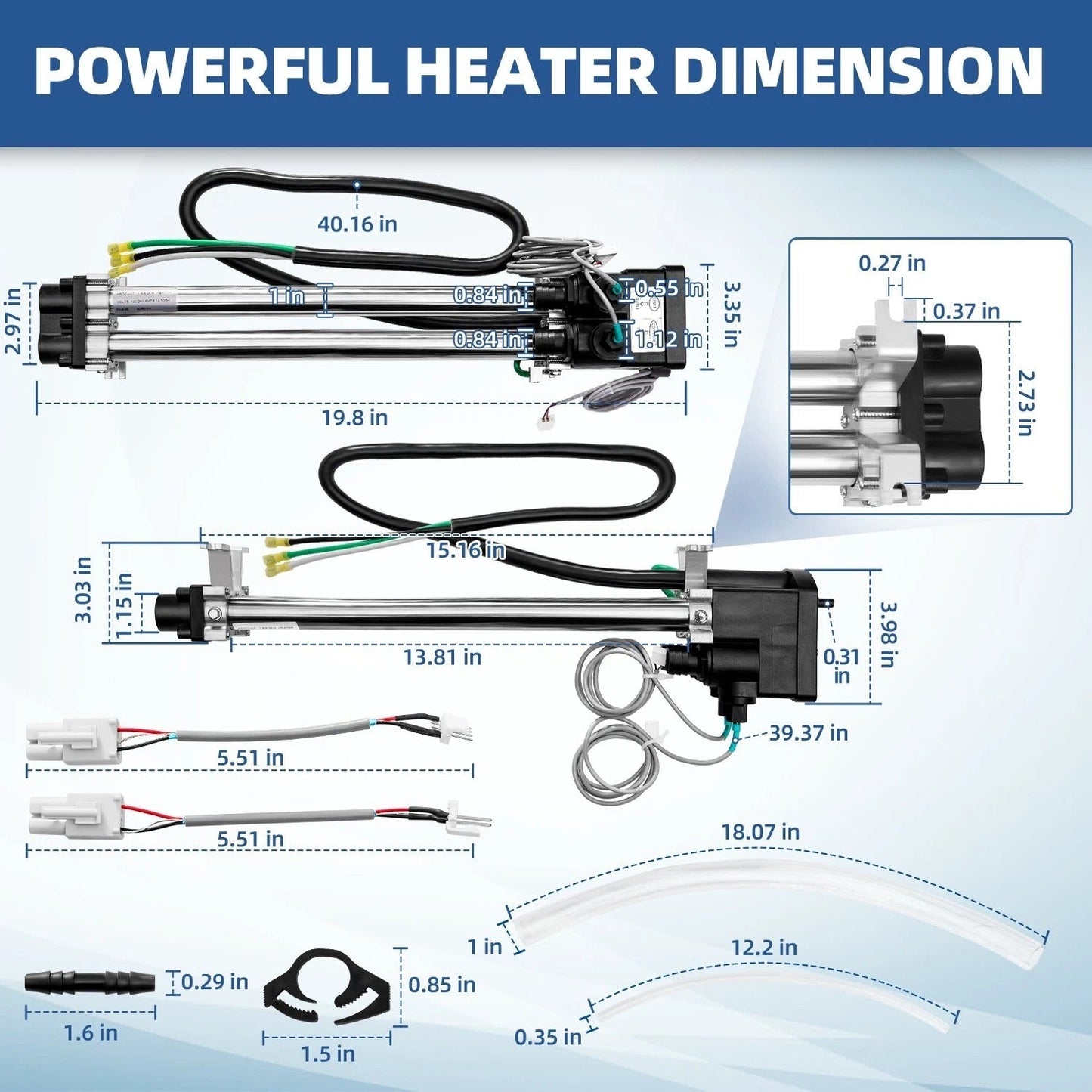 Hot Tub Heater Replacement Element