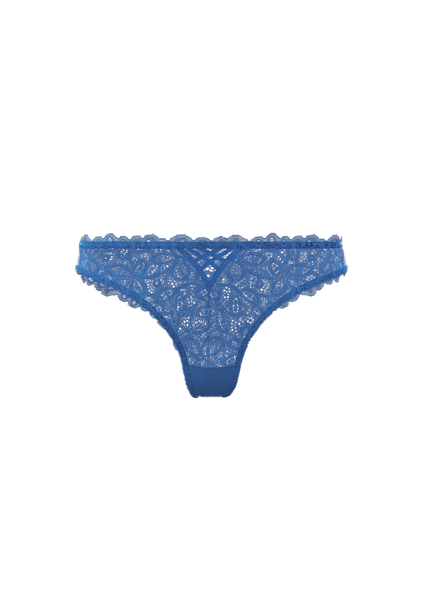 MIRA Sexy Blue Lace Brief Panties