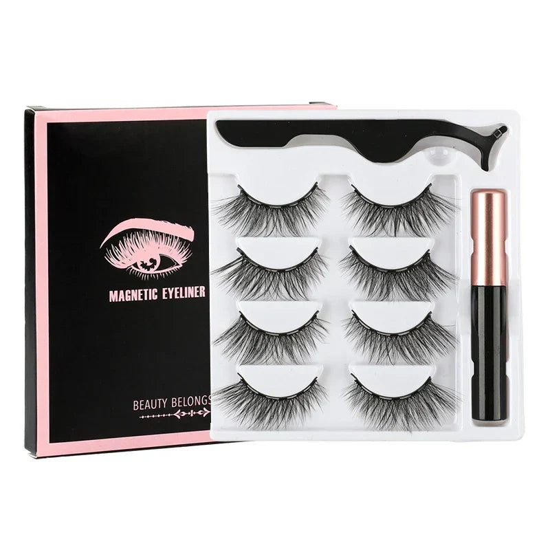 Magnetic Mink Eyelashes Set