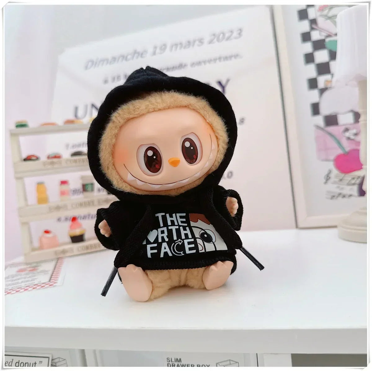 MINISO Labubu Korean Hoodie Outfit Set