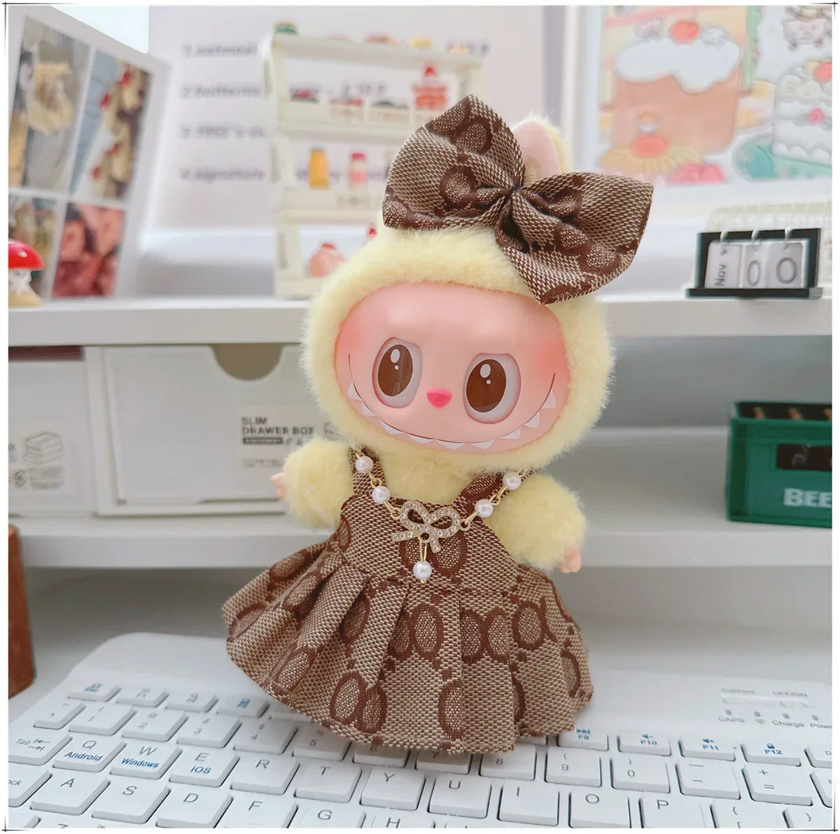 Labubu Sitting Party Outfit Set