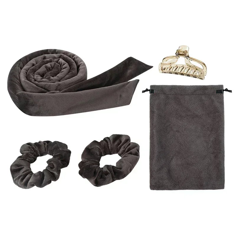 Heatless Curling Rod Headband Set