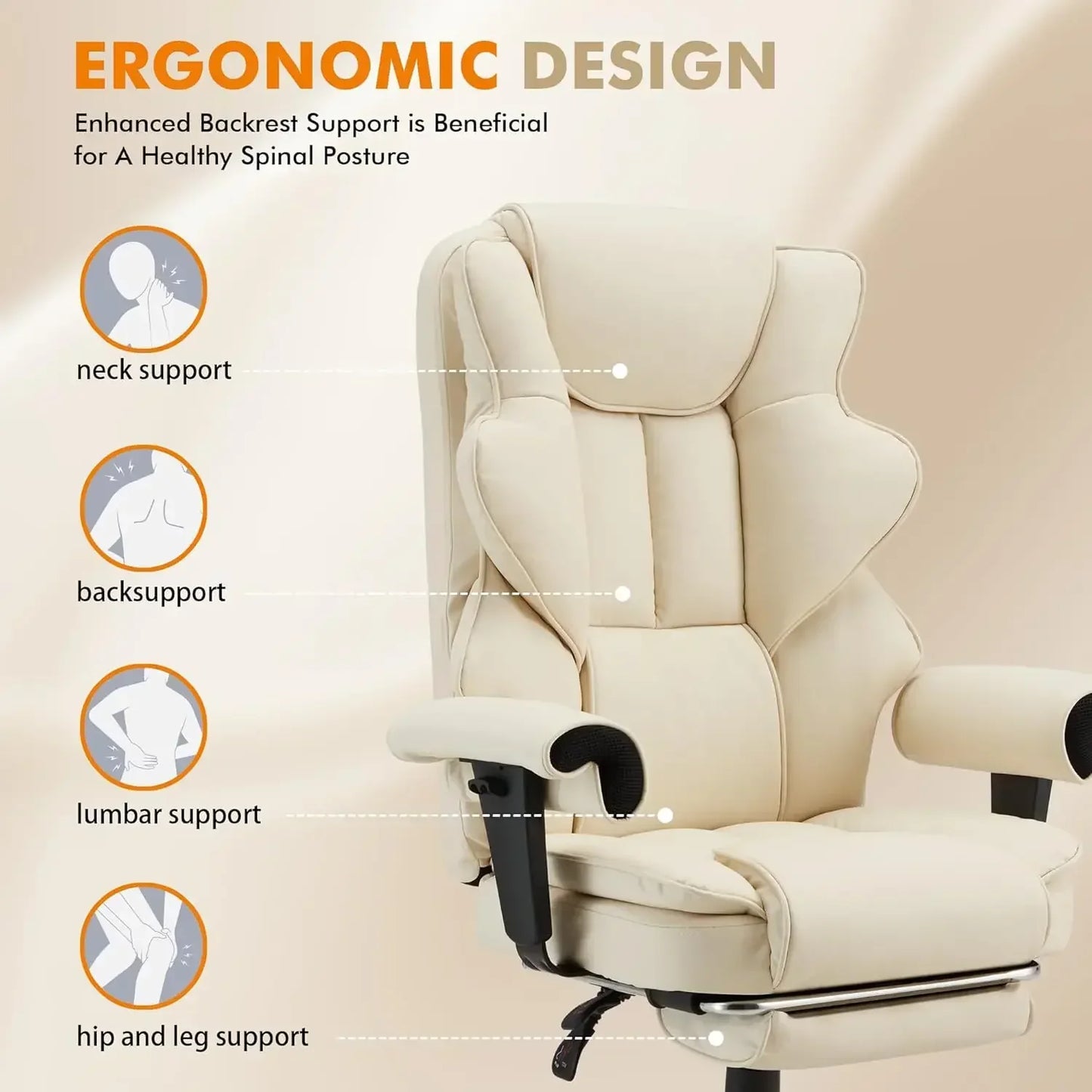 XMSJ 6-Point Massage Executive Chair
