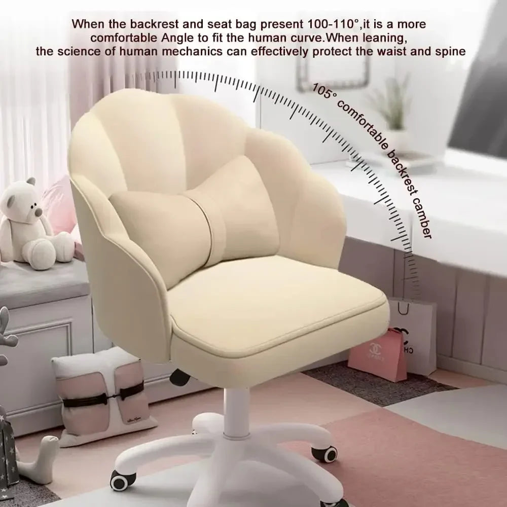 Lovely Petal Butterfly Desk Chair
