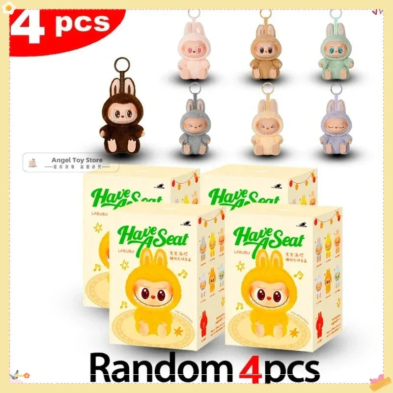 MINISO Kawaii Labubu Macaron Doll
