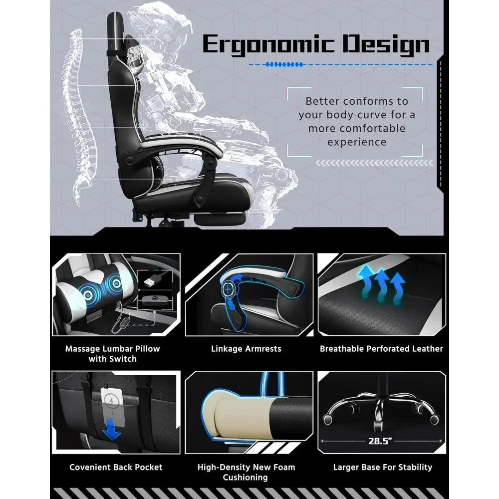Ergonomic Office Chair with Massage