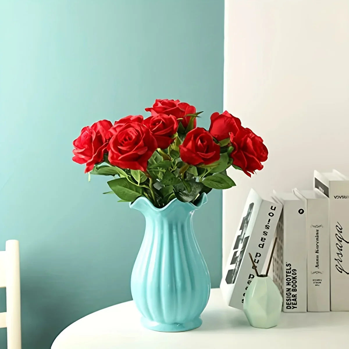 Realistic Artificial Rose Bouquet