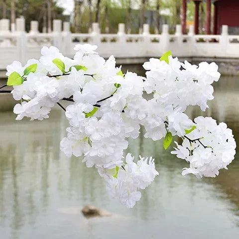 Artificial Cherry Blossom Branch